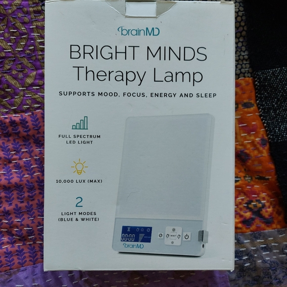 Bright Minds therapy lamp. Sleek, safe, supplemental Light source for healing! - Picture 1 of 5
